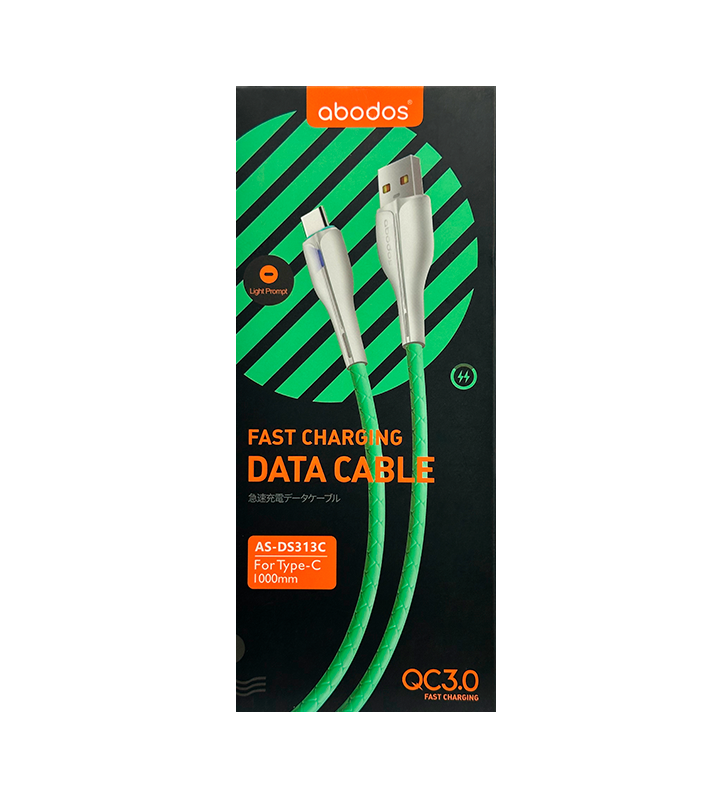 Cable  USB a Tipo-C  3A 1 metro