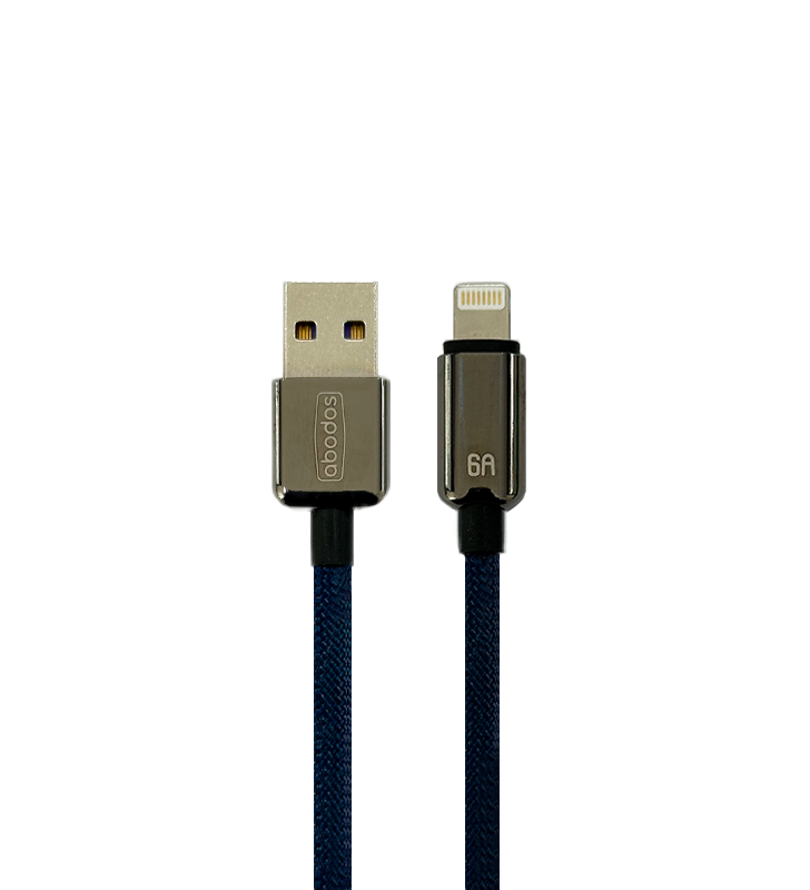 Cable USB a Lightning Núcleo PVC-6A 1 metro